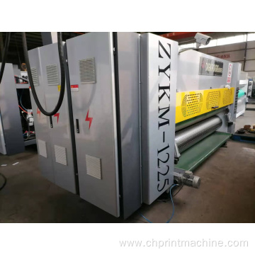 4 color flexo printing slotting die cutting machine